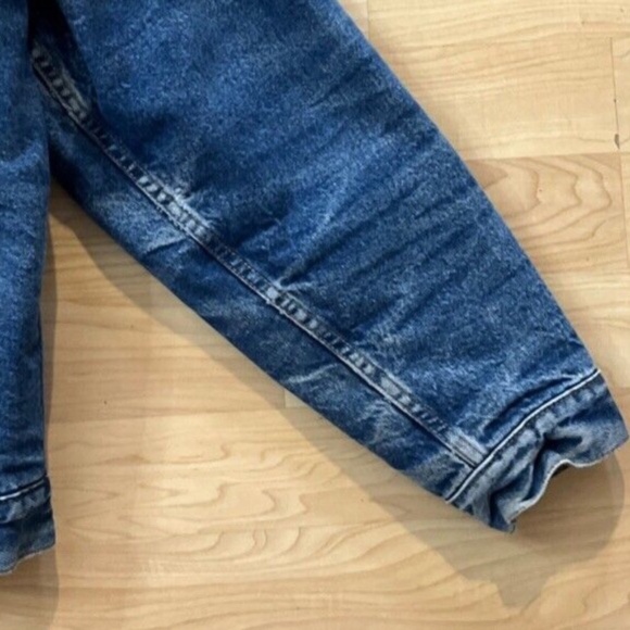 Levi's Authentic Sherpa Lined Denim Jacket VTG 1990’s Men's 50 L Made USA - Picture 8 of 13